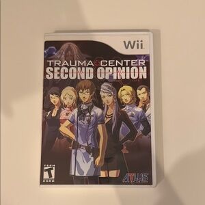 Trauma Center: Second Opinion for Wii - Black and White